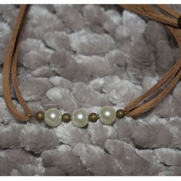 PEARL CHOKER/BRACELET - Picture 1 of 2